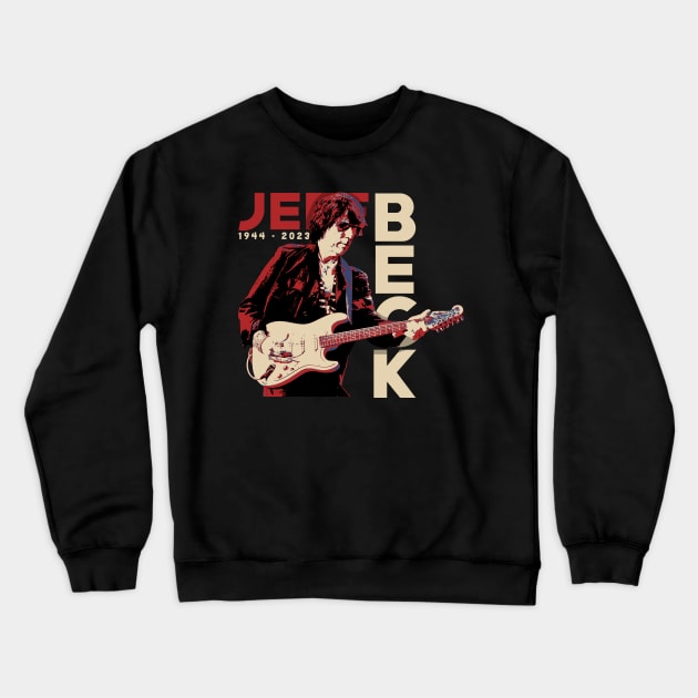 Jeff Beck Crewneck Sweatshirt by mia_me